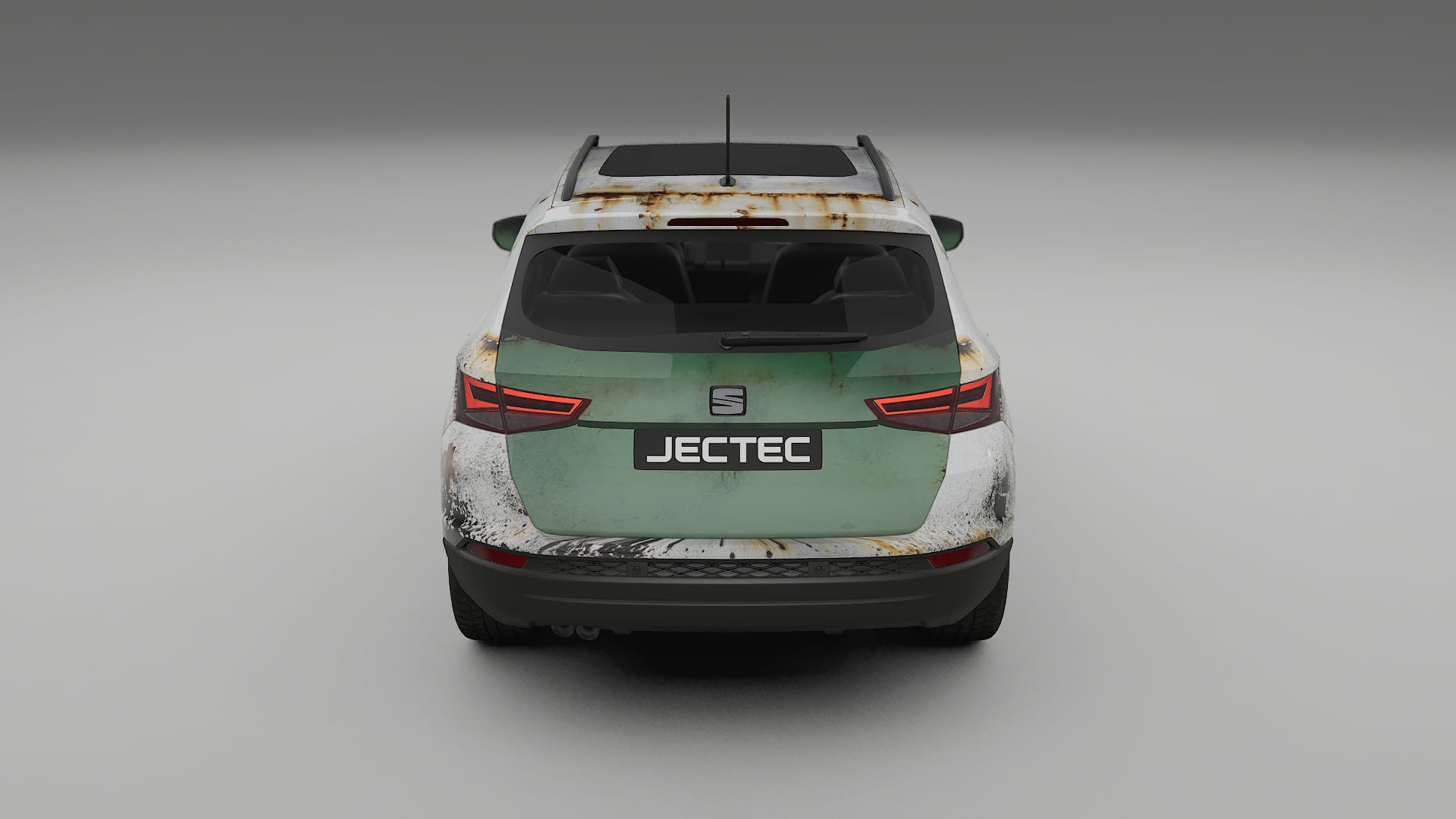 Seat Ateca KH7 COBRA 11 – Ontworpen Wrap PPF Kit van Printbaar Polyurethaanfolie
