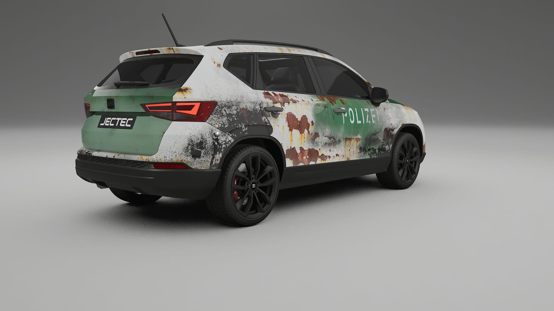 Seat Ateca KH7 COBRA 11 – Ontworpen Wrap PPF Kit van Printbaar Polyurethaanfolie