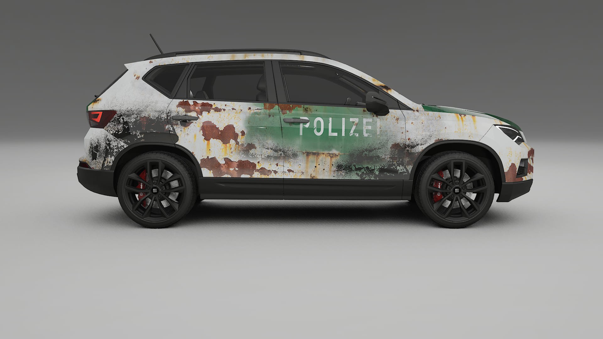 Seat Ateca KH7 COBRA 11 – Ontworpen Wrap PPF Kit van Printbaar Polyurethaanfolie