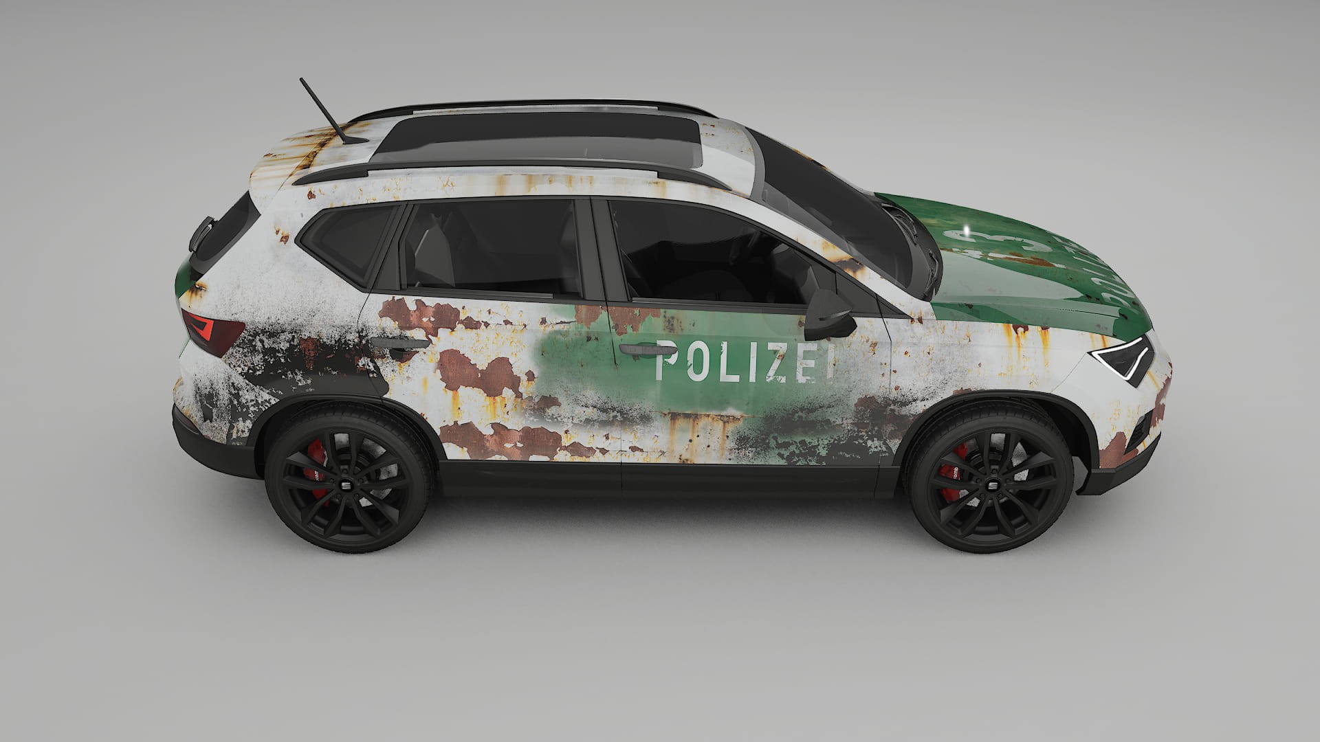Seat Ateca KH7 COBRA 11 – Ontworpen Wrap PPF Kit van Printbaar Polyurethaanfolie