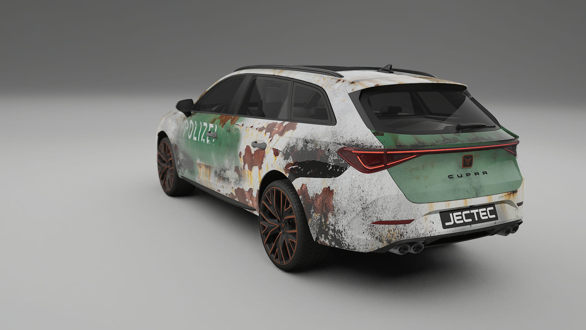 Seat Leon Cupra KL COBRA 11 – Ontworpen Wrap PPF Kit van Printbaar Polyurethaanfolie