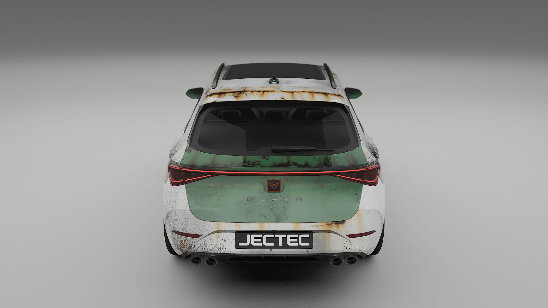 Seat Leon Cupra KL COBRA 11 – Ontworpen Wrap PPF Kit van Printbaar Polyurethaanfolie
