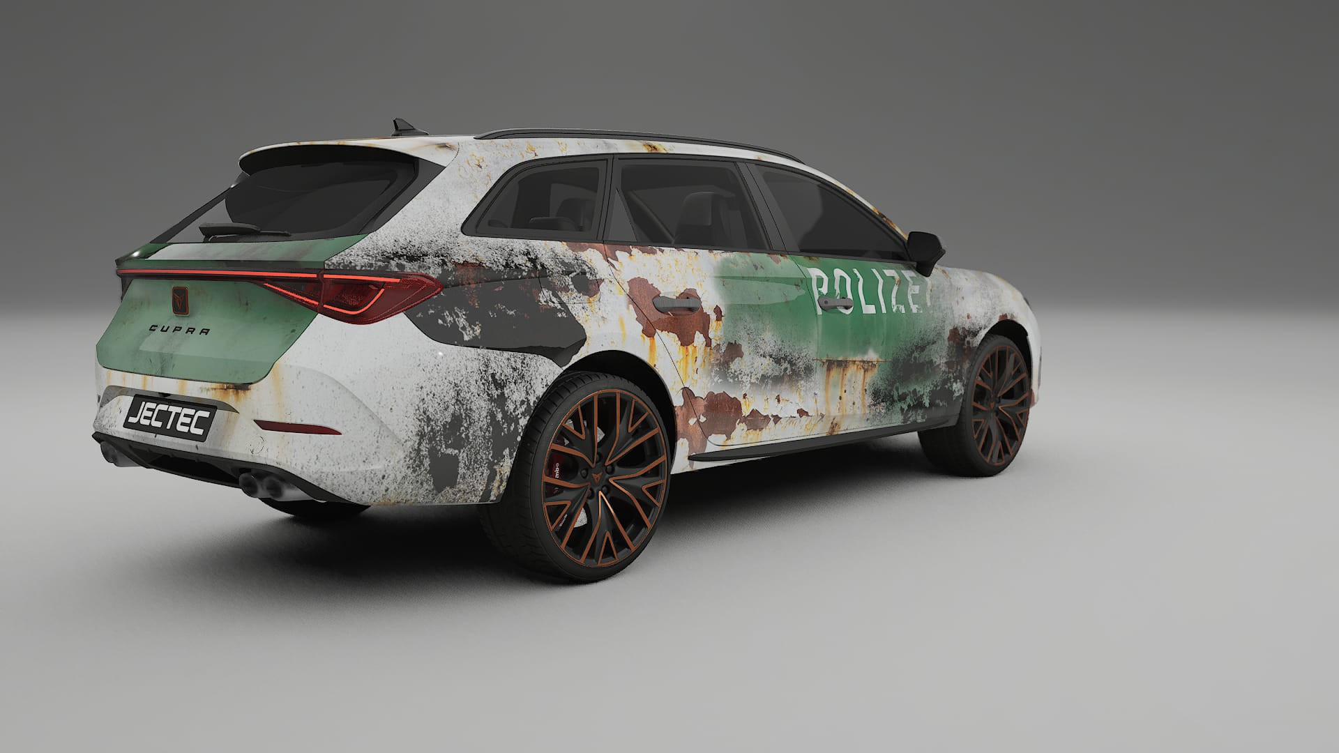 Seat Leon Cupra KL COBRA 11 – Ontworpen Wrap PPF Kit van Printbaar Polyurethaanfolie