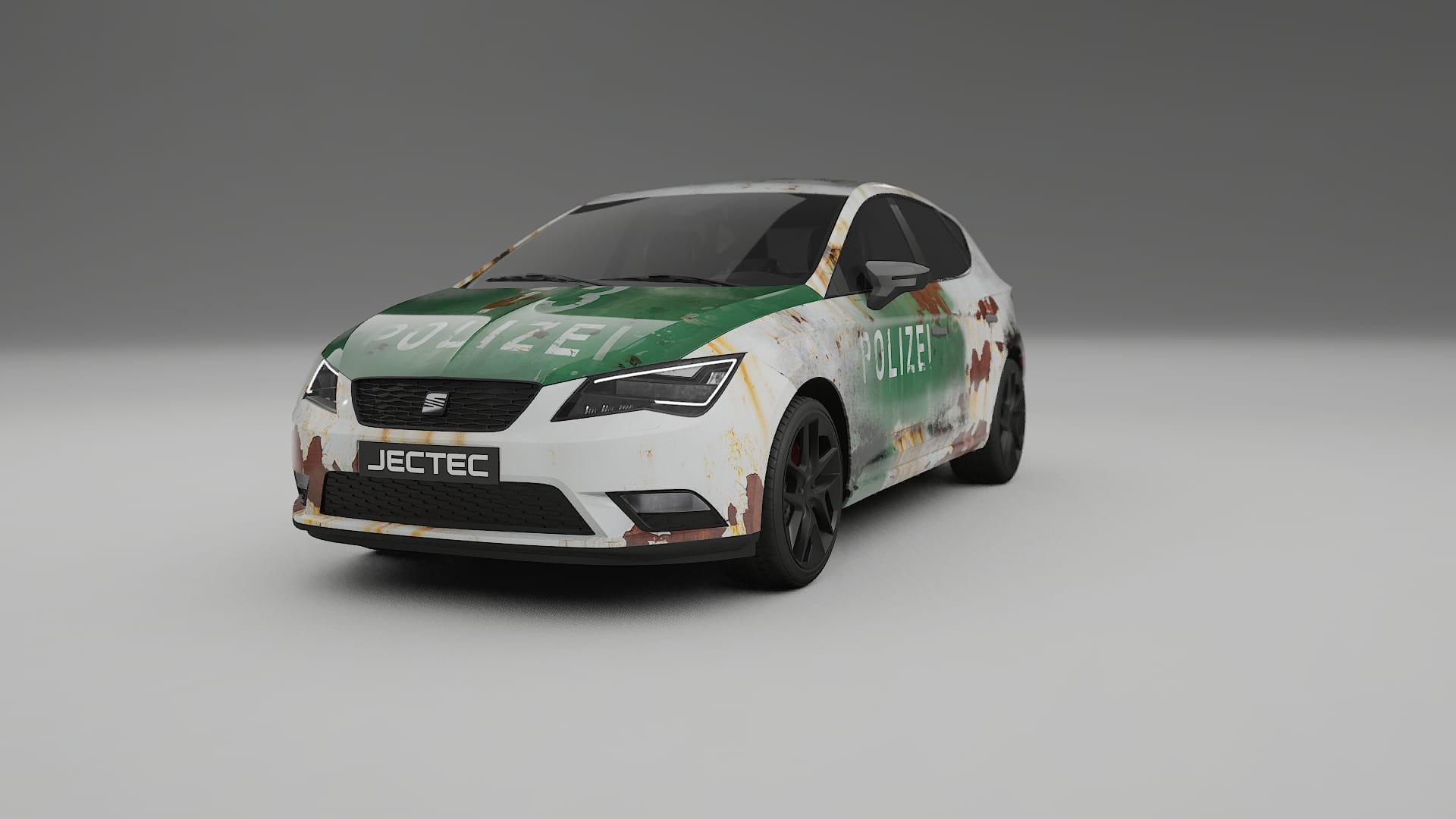 Seat Leon FR 5F COBRA 11 – Ontworpen Wrap PPF Kit van Printbaar Polyurethaanfolie