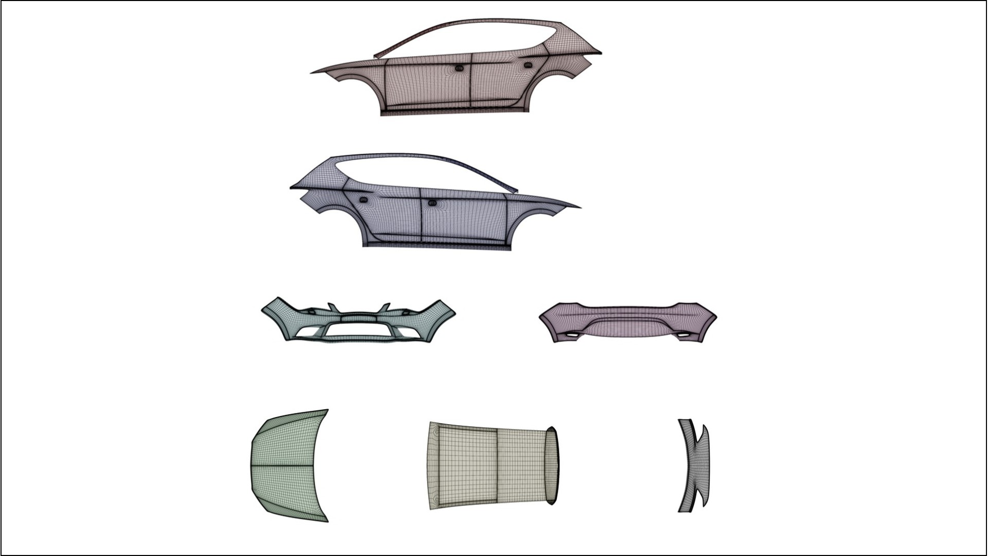 Seat Leon FR 5F COBRA 11 – Ontworpen Wrap PPF Kit van Printbaar Polyurethaanfolie 2