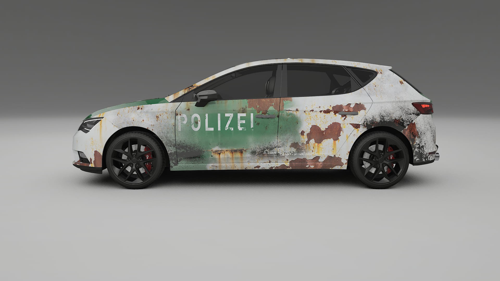 Seat Leon FR 5F COBRA 11 – Ontworpen Wrap PPF Kit van Printbaar Polyurethaanfolie