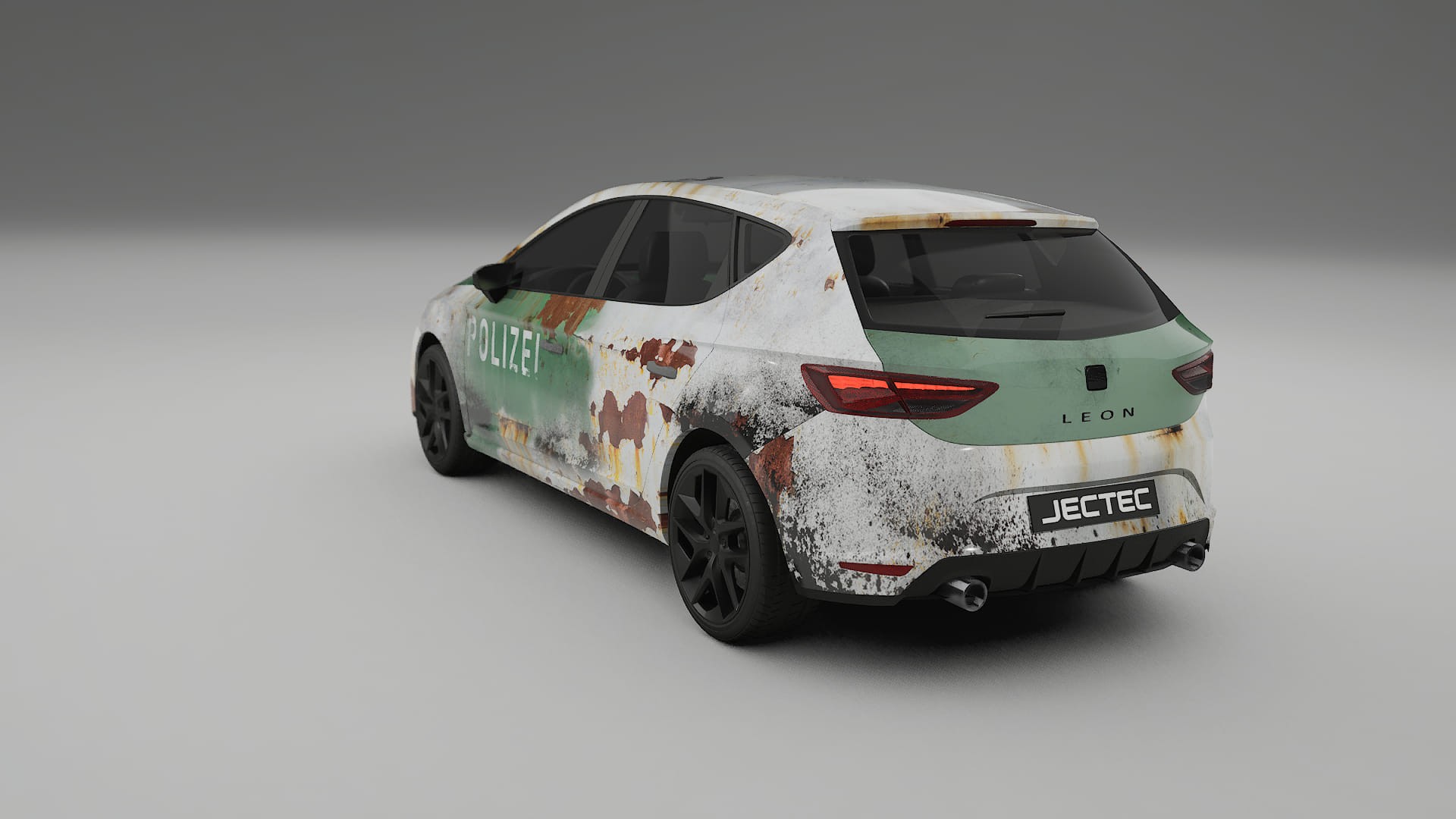 Seat Leon FR 5F COBRA 11 – Ontworpen Wrap PPF Kit van Printbaar Polyurethaanfolie