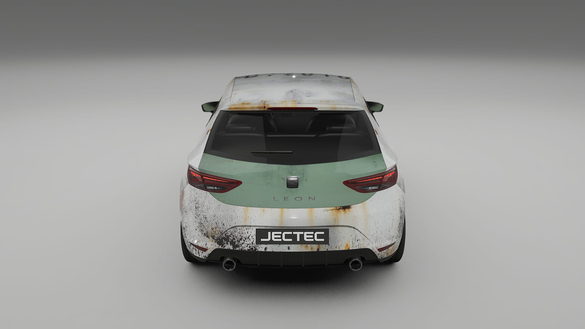 Seat Leon FR 5F COBRA 11 – Ontworpen Wrap PPF Kit van Printbaar Polyurethaanfolie