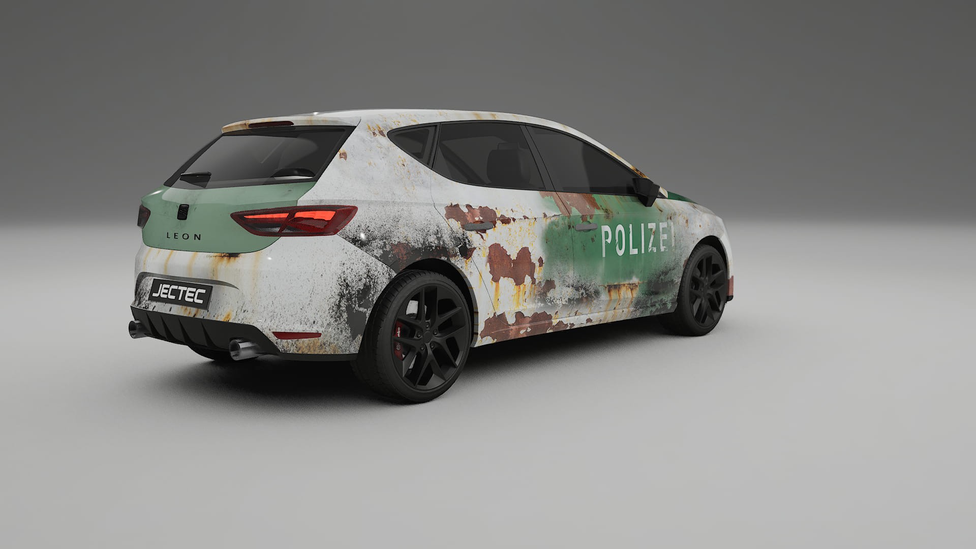 Seat Leon FR 5F COBRA 11 – Ontworpen Wrap PPF Kit van Printbaar Polyurethaanfolie