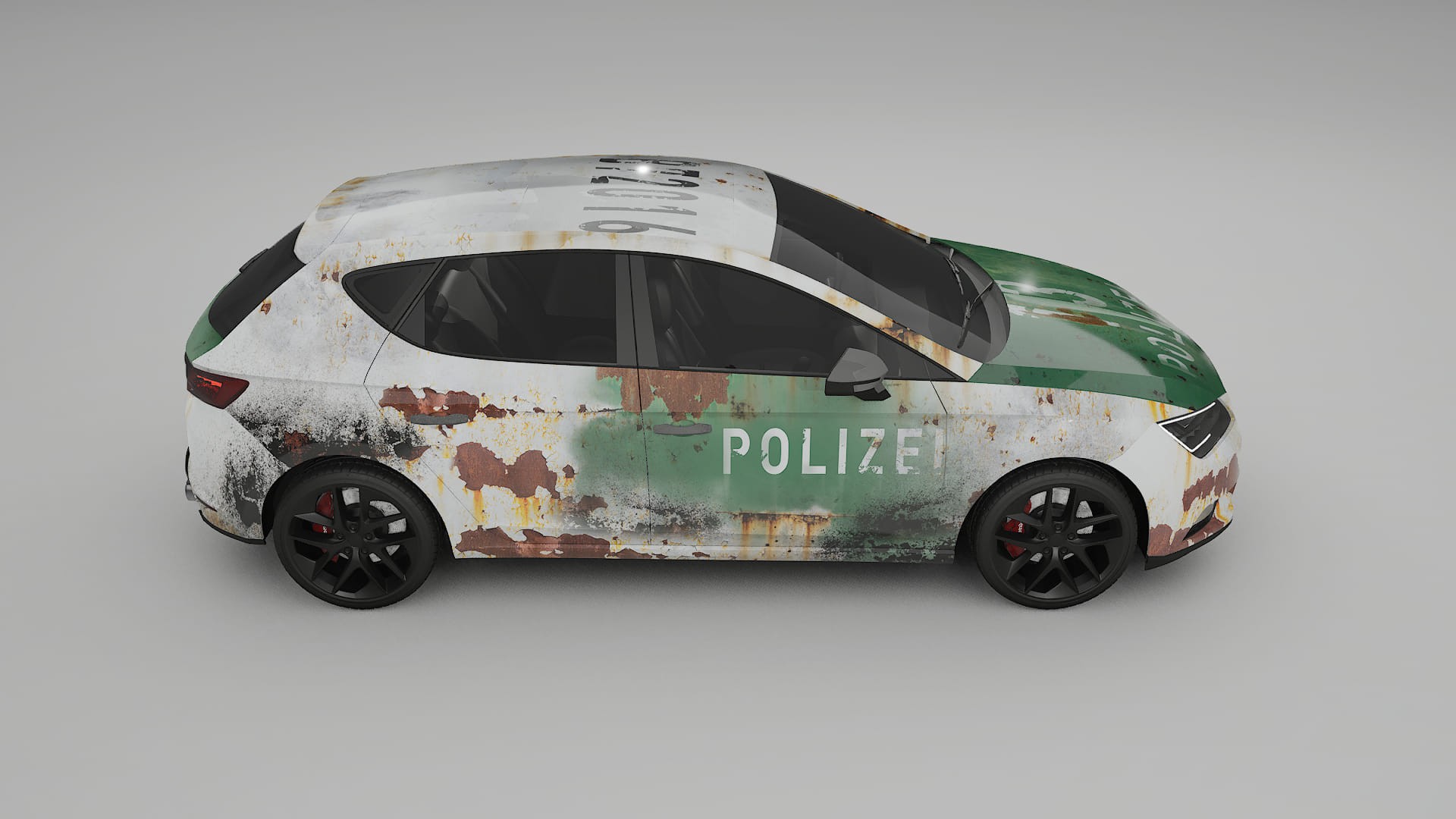 Seat Leon FR 5F COBRA 11 – Ontworpen Wrap PPF Kit van Printbaar Polyurethaanfolie