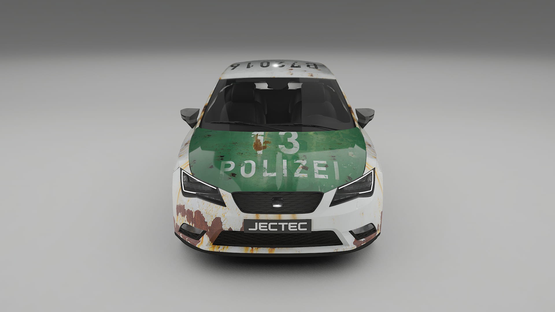 Seat Leon FR 5F COBRA 11 – Ontworpen Wrap PPF Kit van Printbaar Polyurethaanfolie