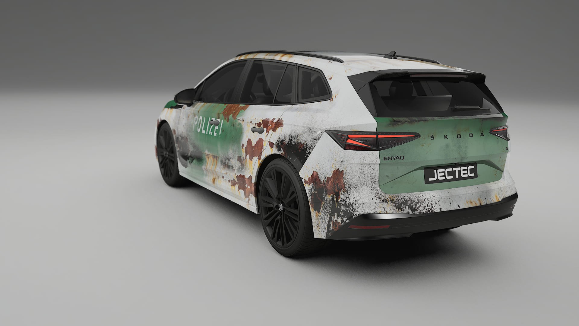 Škoda Enyaq MEB COBRA 11 – Ontworpen Wrap PPF Kit van Printbaar Polyurethaanfolie