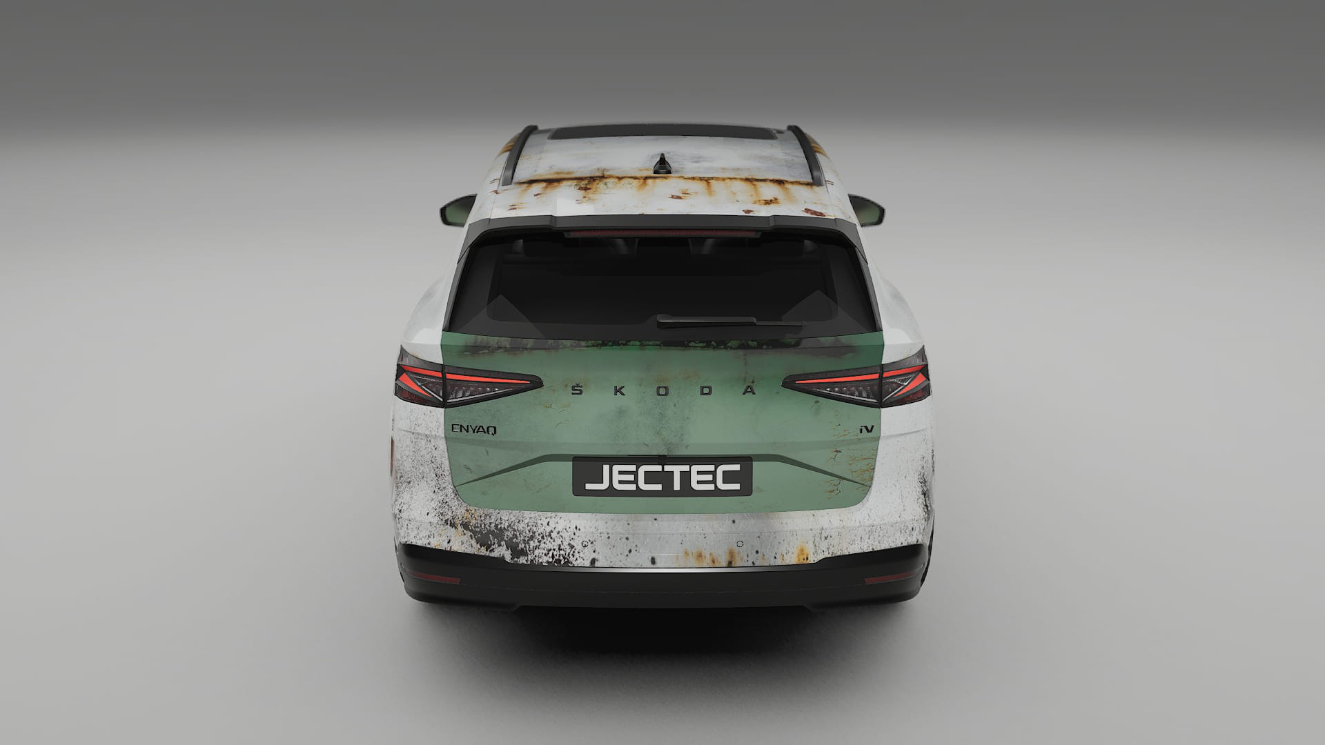 Škoda Enyaq MEB COBRA 11 – Ontworpen Wrap PPF Kit van Printbaar Polyurethaanfolie