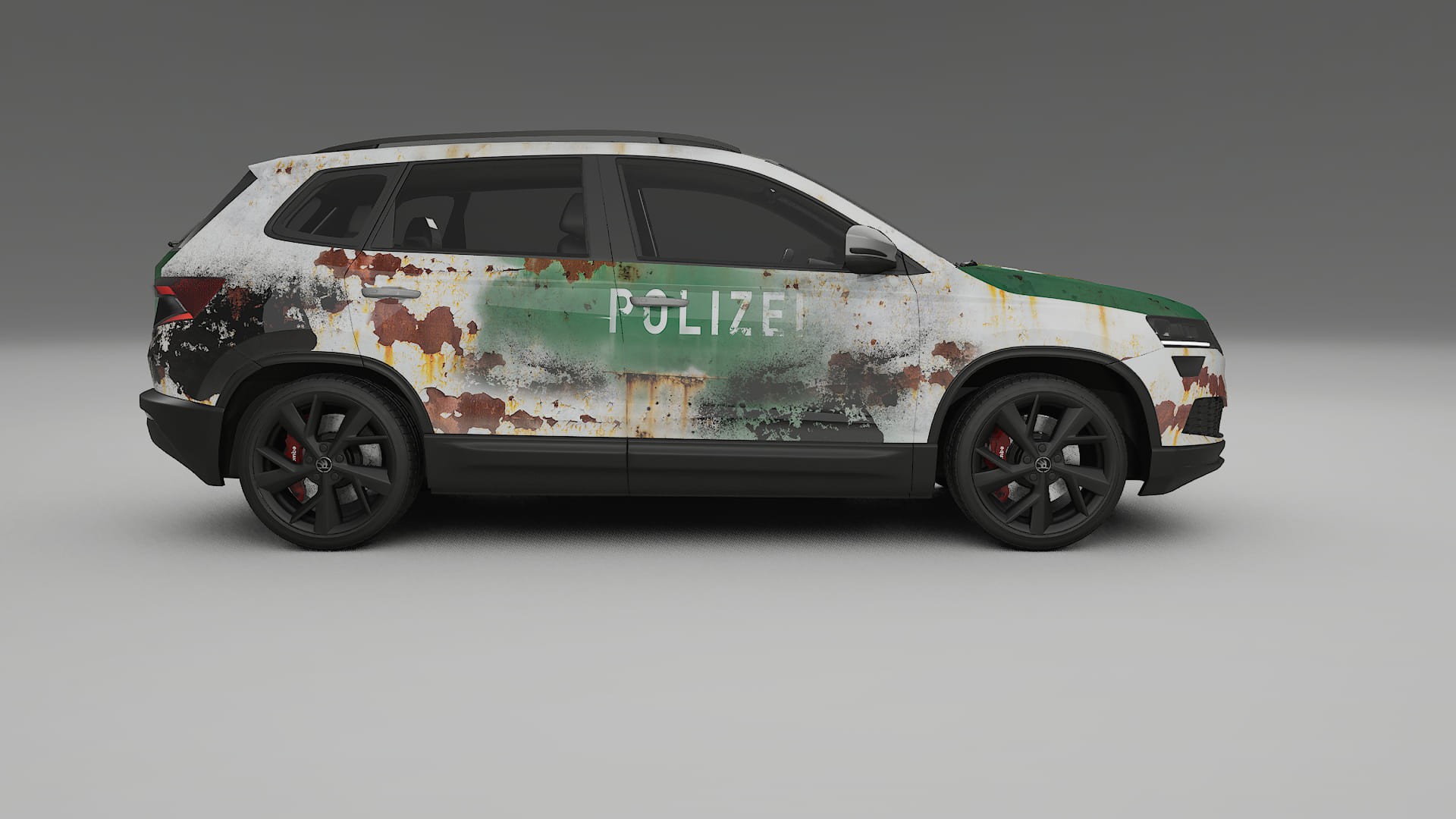 Škoda Karoq NU7 COBRA 11 – Ontworpen Wrap PPF Kit van Printbaar Polyurethaanfolie