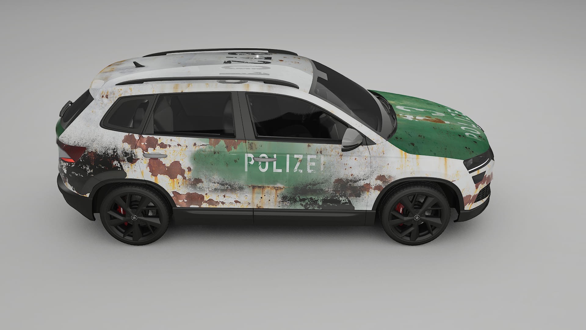 Škoda Karoq NU7 COBRA 11 – Ontworpen Wrap PPF Kit van Printbaar Polyurethaanfolie