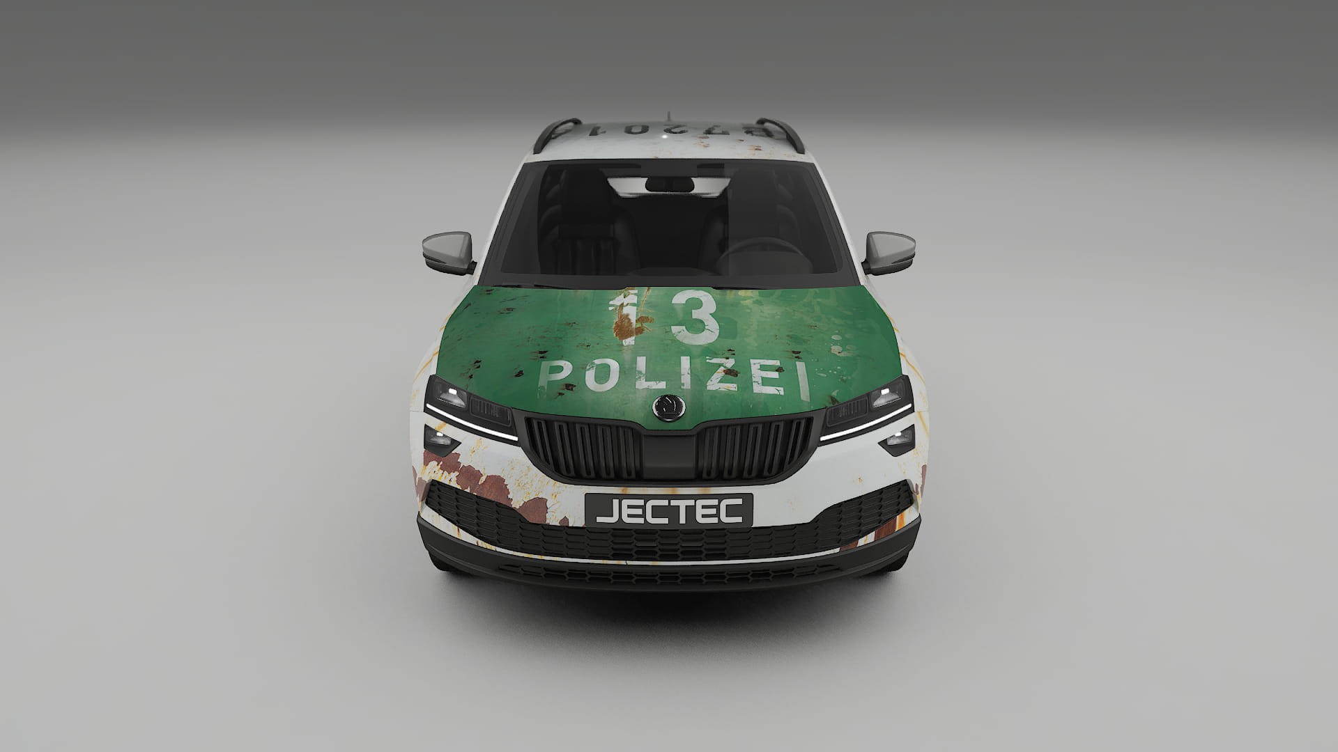 Škoda Karoq NU7 COBRA 11 – Ontworpen Wrap PPF Kit van Printbaar Polyurethaanfolie