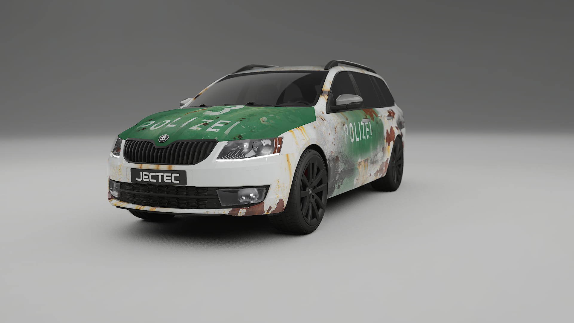 Škoda Octavia combi 5E COBRA 11 – Ontworpen Wrap PPF Kit van Printbaar Polyurethaanfolie