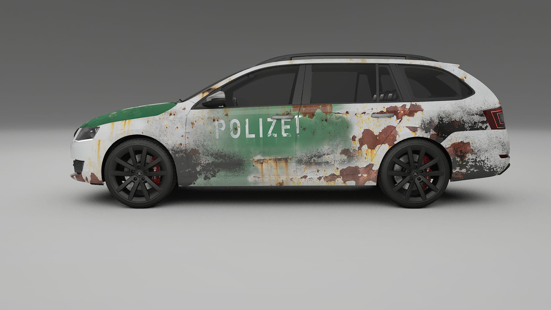 Škoda Octavia combi 5E COBRA 11 – Ontworpen Wrap PPF Kit van Printbaar Polyurethaanfolie