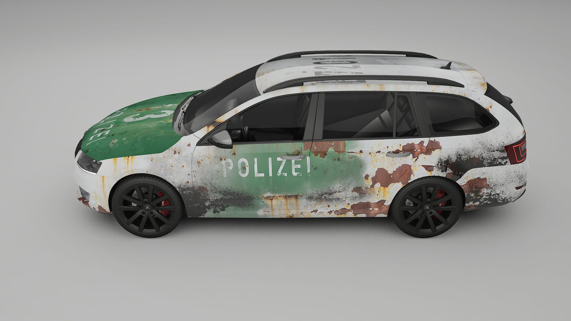 Škoda Octavia combi 5E COBRA 11 – Ontworpen Wrap PPF Kit van Printbaar Polyurethaanfolie
