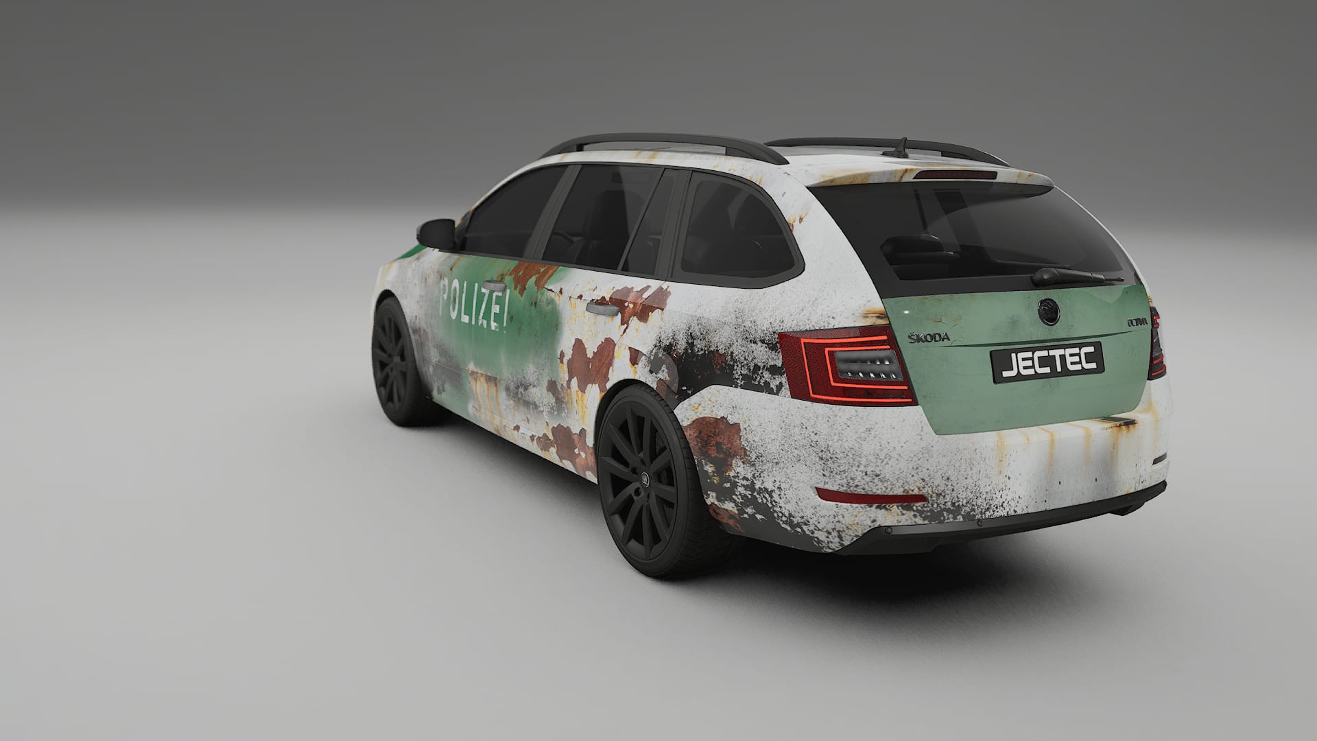 Škoda Octavia combi 5E COBRA 11 – Ontworpen Wrap PPF Kit van Printbaar Polyurethaanfolie