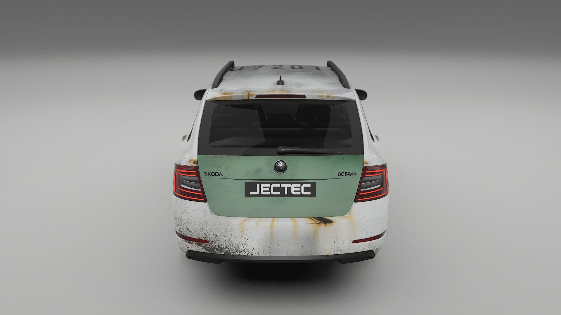 Škoda Octavia combi 5E COBRA 11 – Ontworpen Wrap PPF Kit van Printbaar Polyurethaanfolie