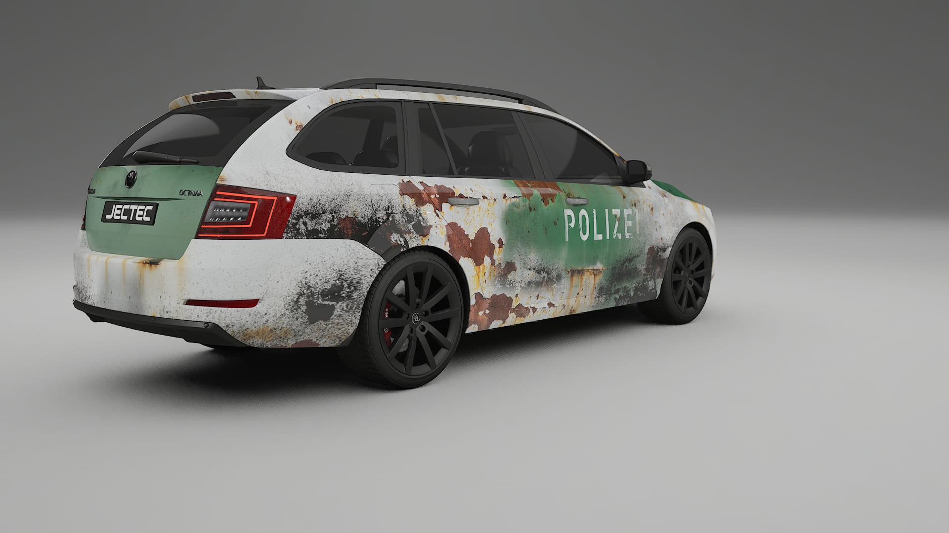 Škoda Octavia combi 5E COBRA 11 – Ontworpen Wrap PPF Kit van Printbaar Polyurethaanfolie