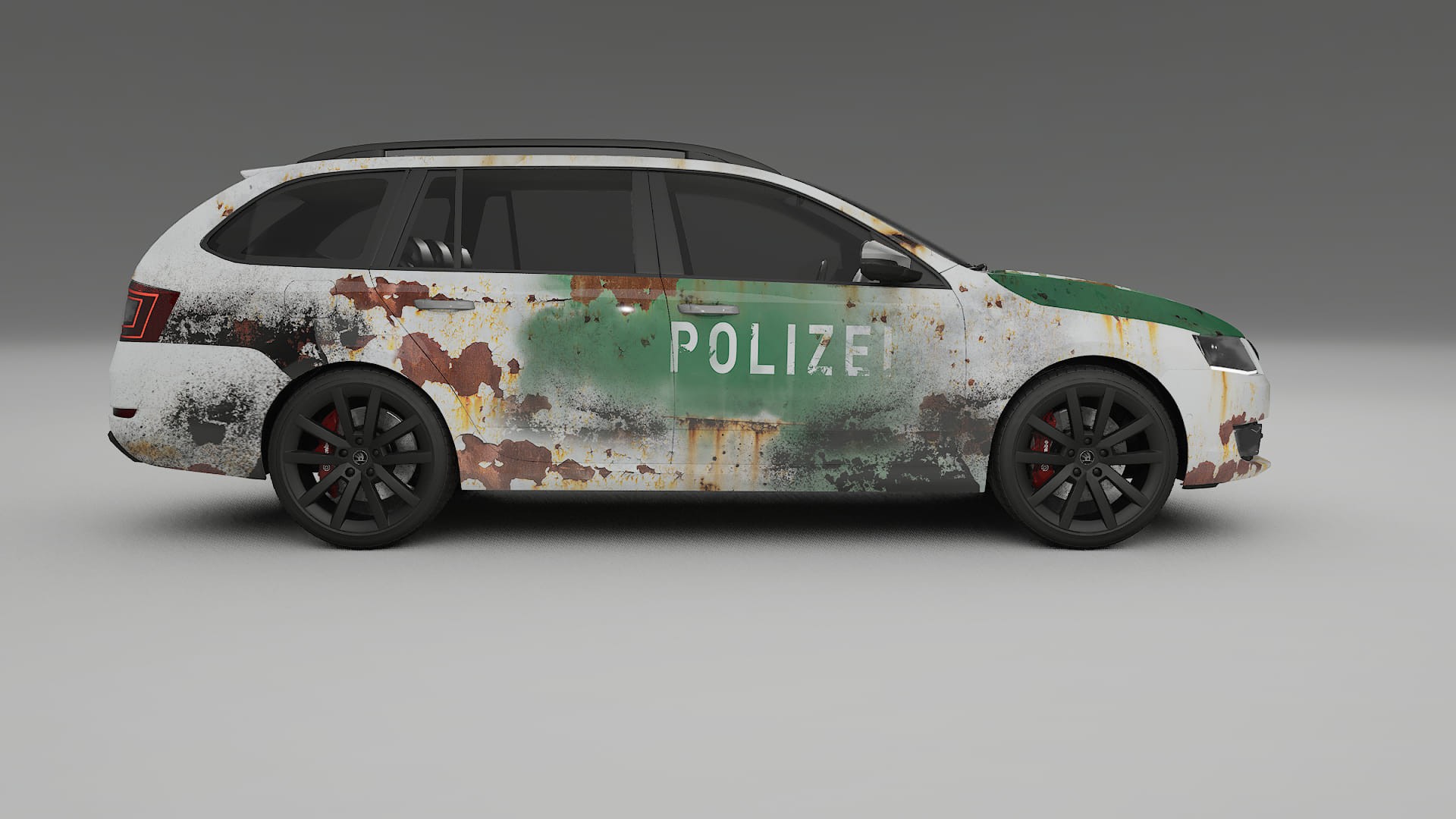 Škoda Octavia combi 5E COBRA 11 – Ontworpen Wrap PPF Kit van Printbaar Polyurethaanfolie