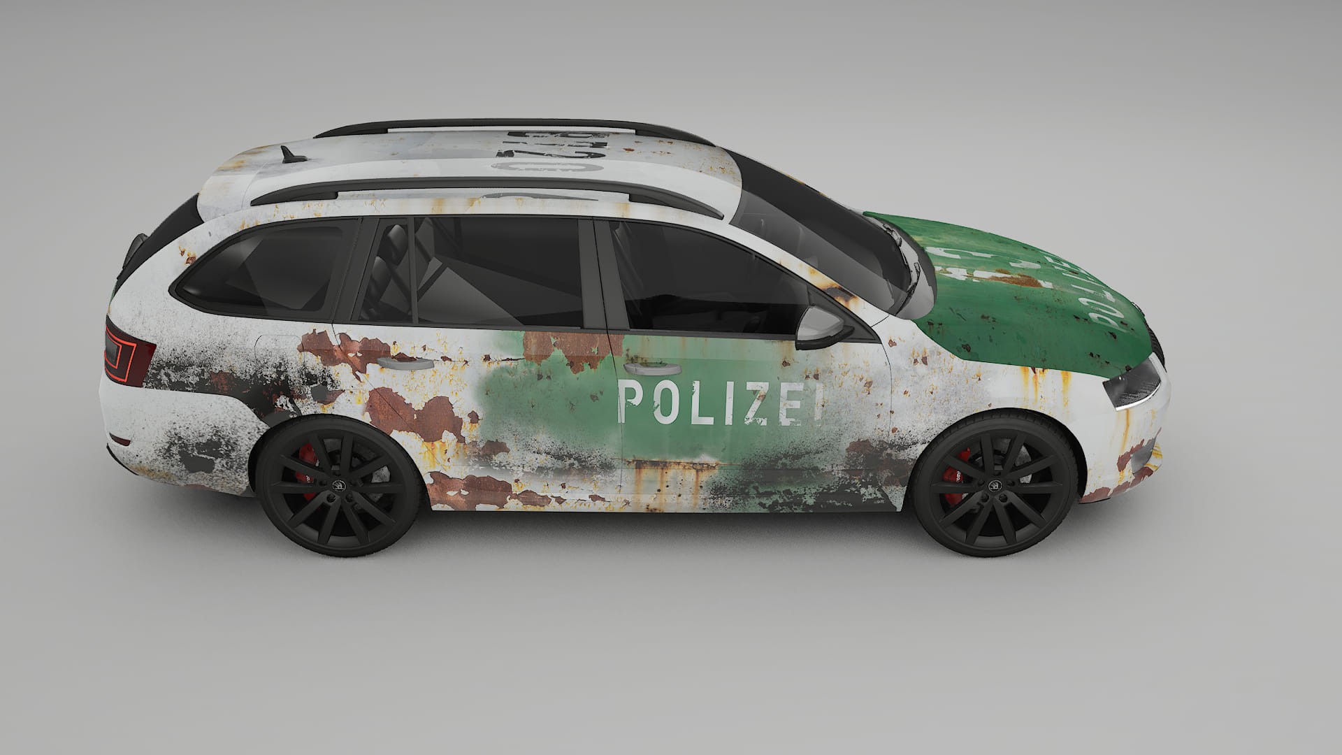 Škoda Octavia combi 5E COBRA 11 – Ontworpen Wrap PPF Kit van Printbaar Polyurethaanfolie