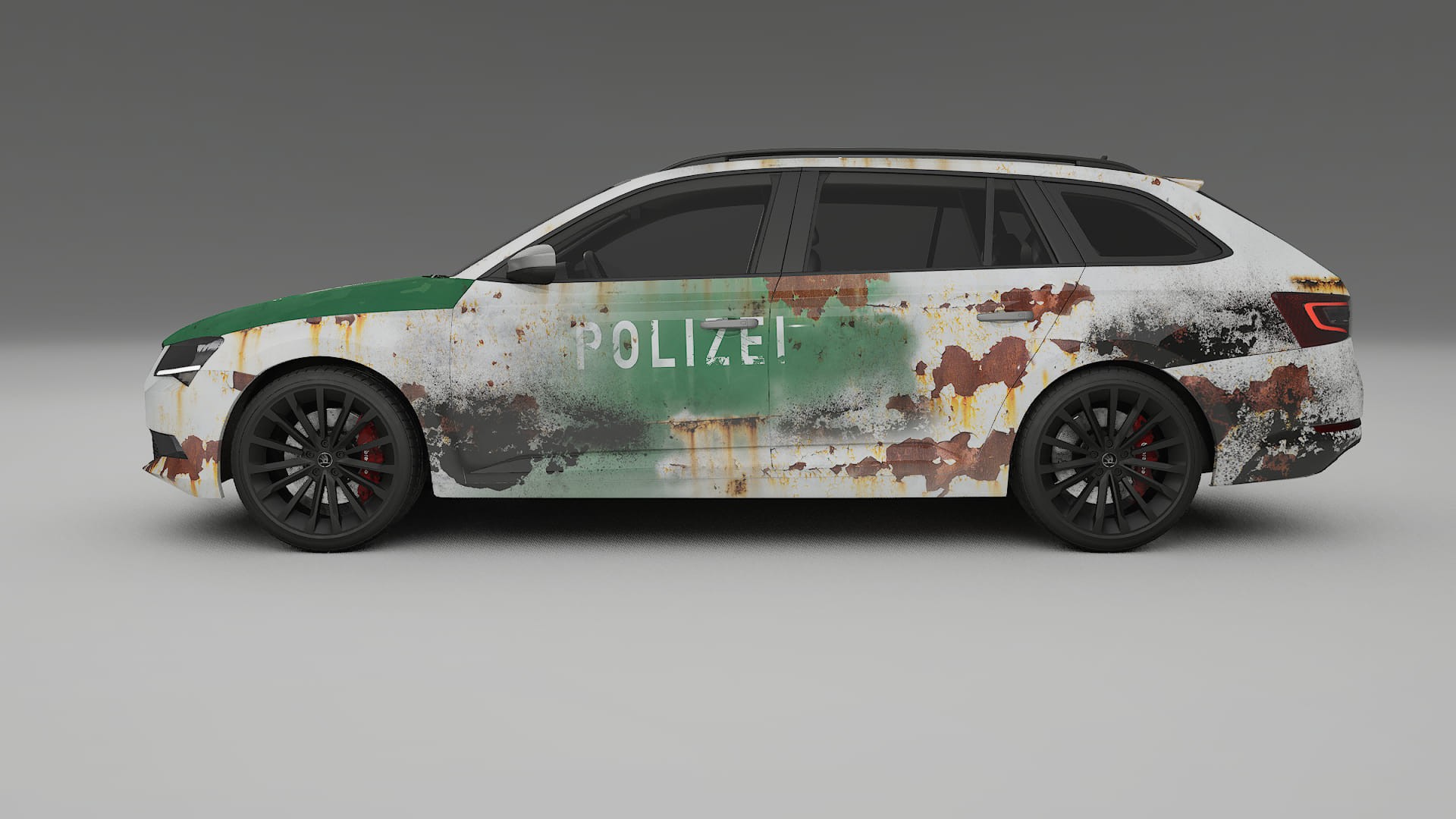 Škoda Superb B8 COBRA 11 – Ontworpen Wrap PPF Kit van Printbaar Polyurethaanfolie