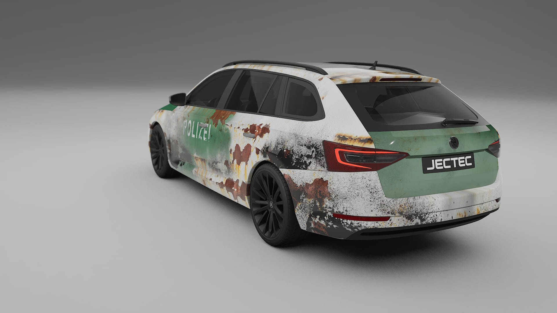 Škoda Superb B8 COBRA 11 – Ontworpen Wrap PPF Kit van Printbaar Polyurethaanfolie