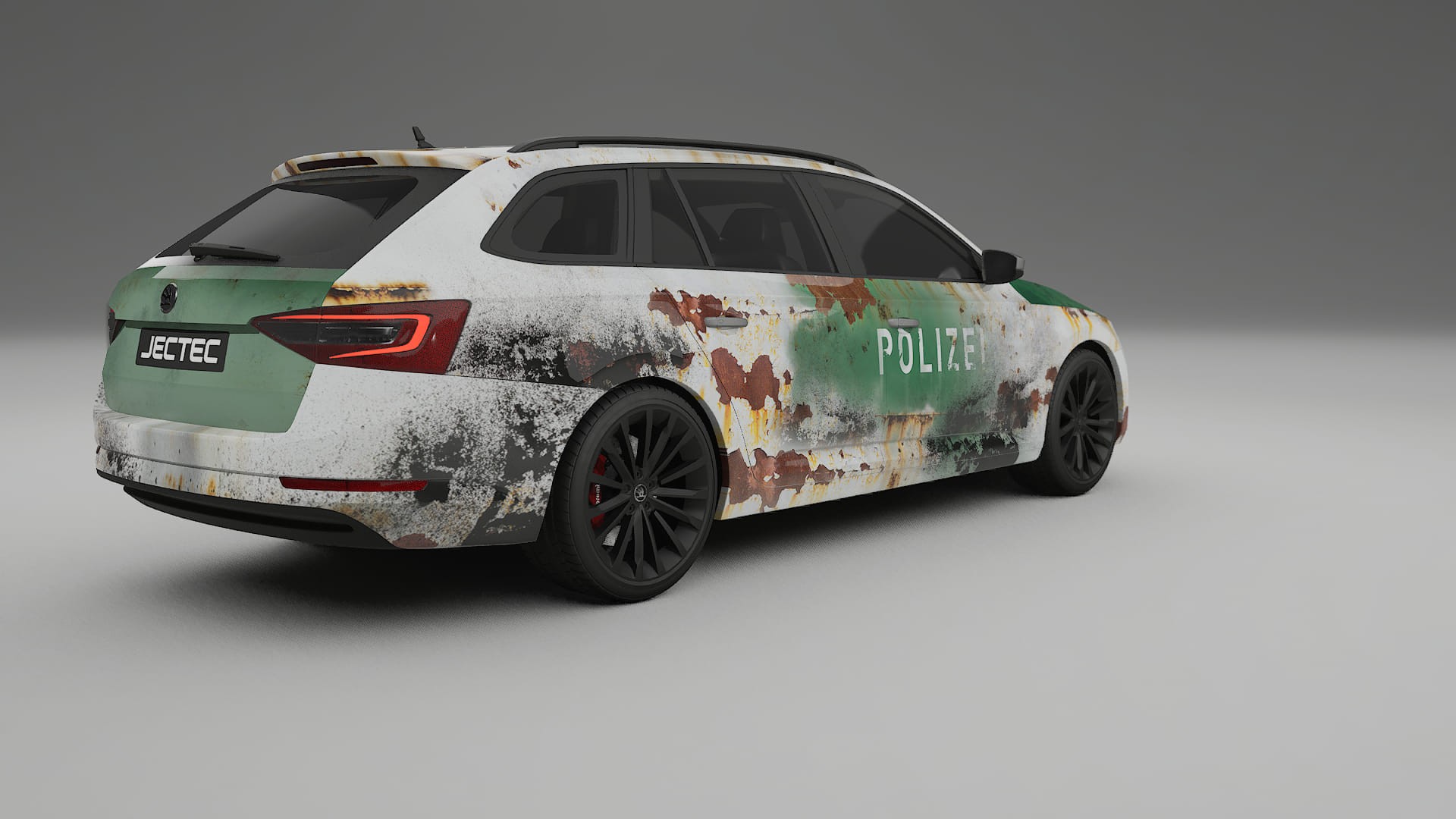 Škoda Superb B8 COBRA 11 – Ontworpen Wrap PPF Kit van Printbaar Polyurethaanfolie