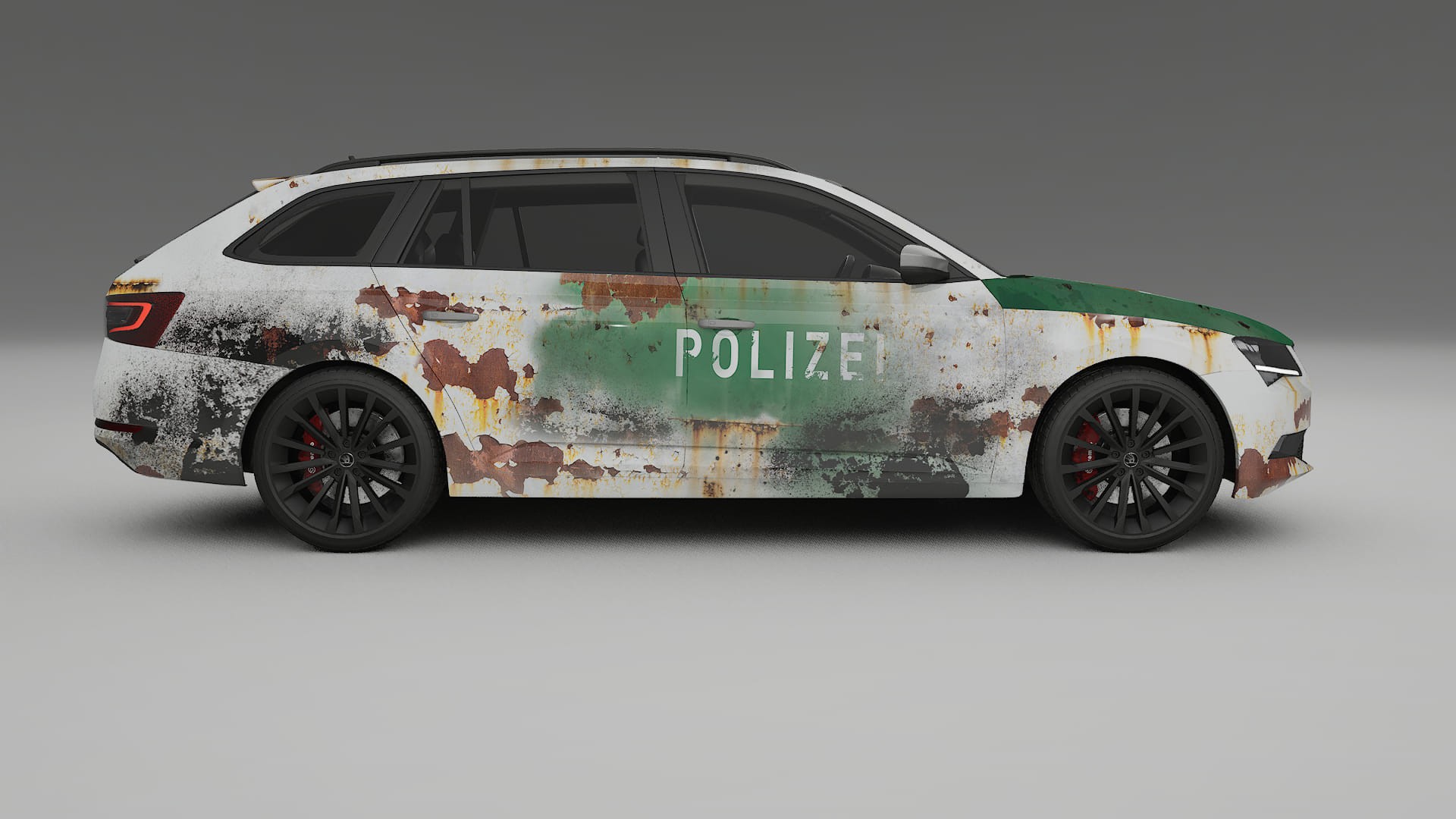Škoda Superb B8 COBRA 11 – Ontworpen Wrap PPF Kit van Printbaar Polyurethaanfolie
