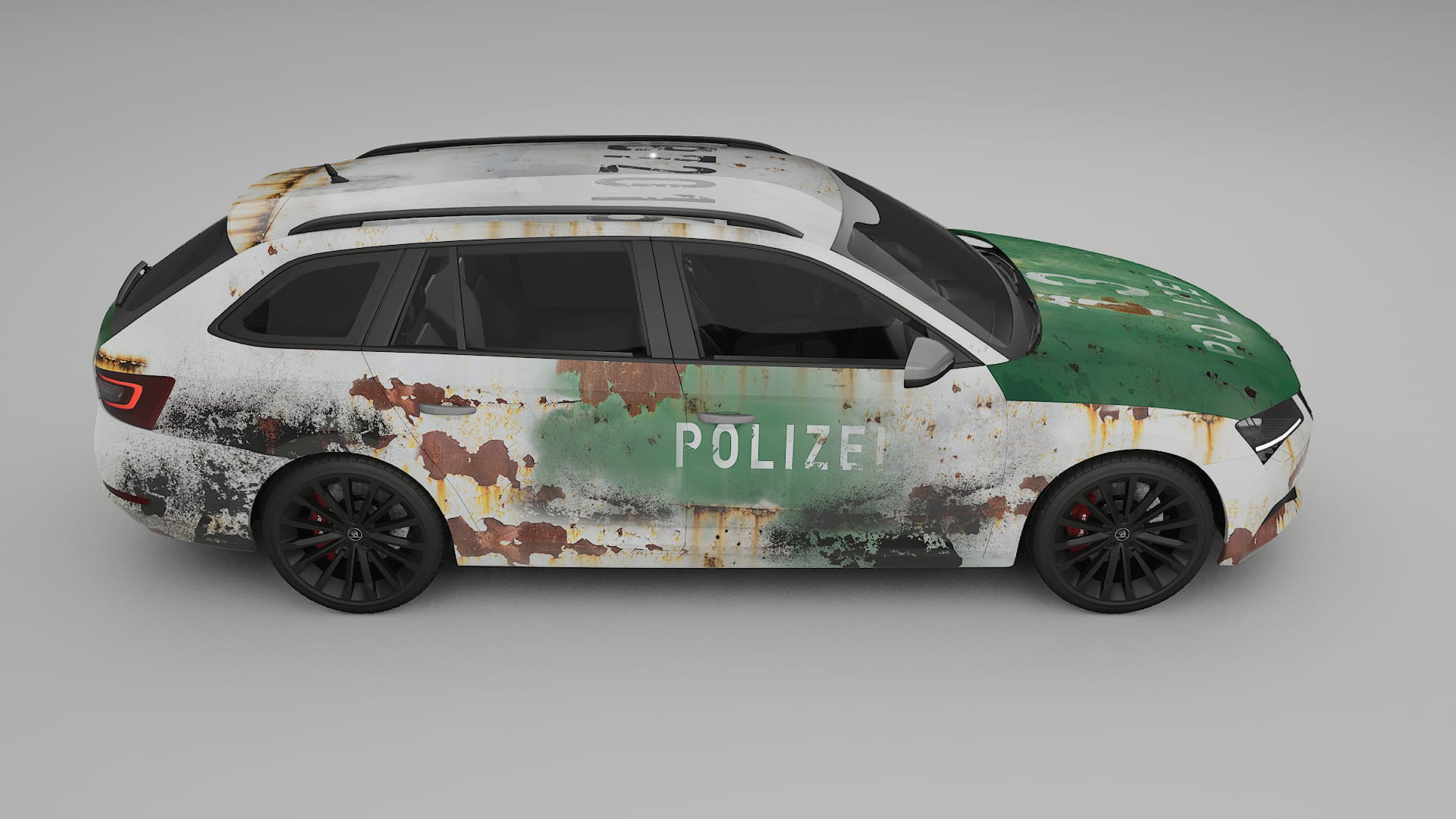 Škoda Superb B8 COBRA 11 – Ontworpen Wrap PPF Kit van Printbaar Polyurethaanfolie