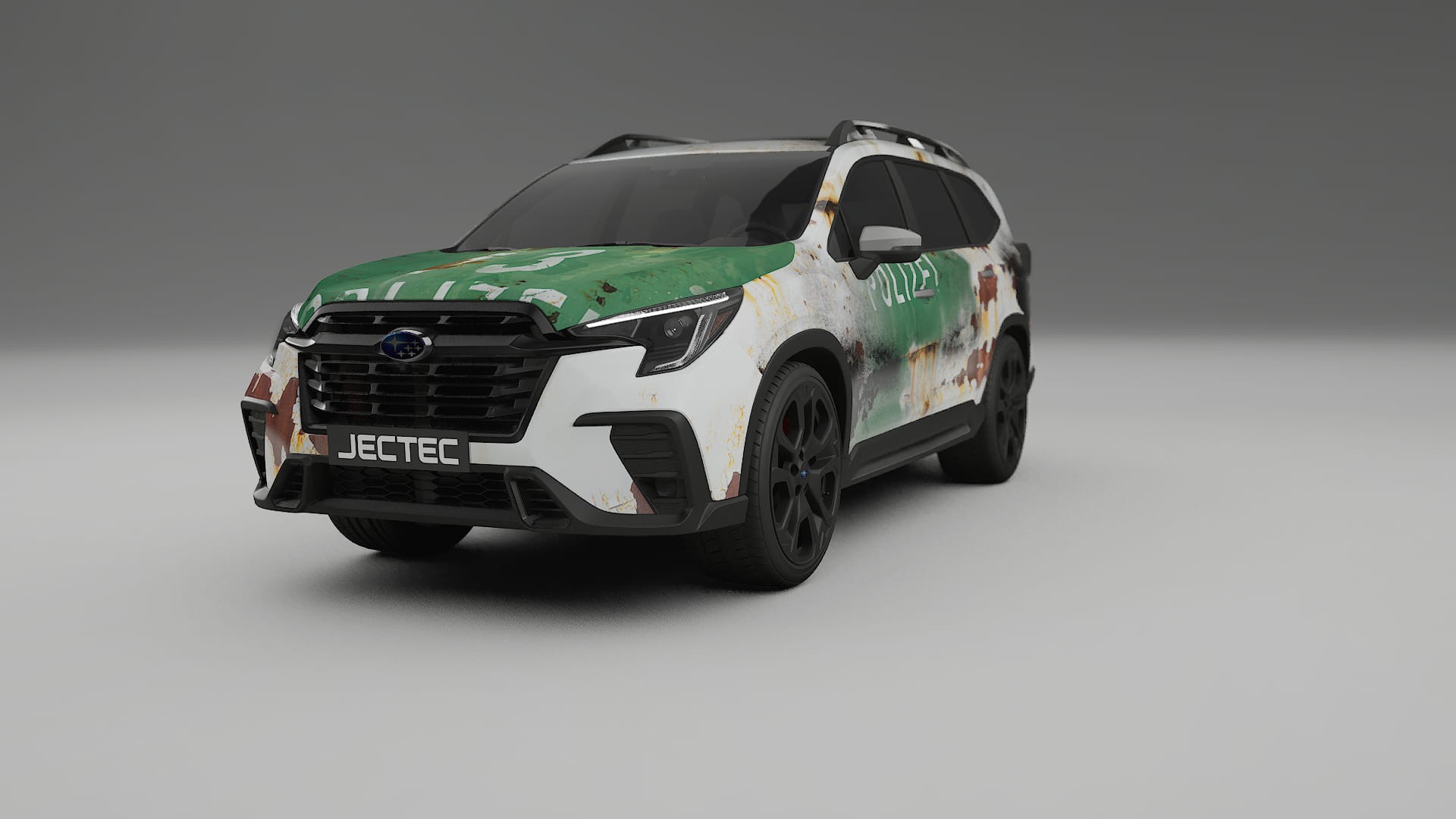 Subaru Ascent BT facelift LCI COBRA 11 – Ontworpen Wrap PPF Kit van Printbaar Polyurethaanfolie