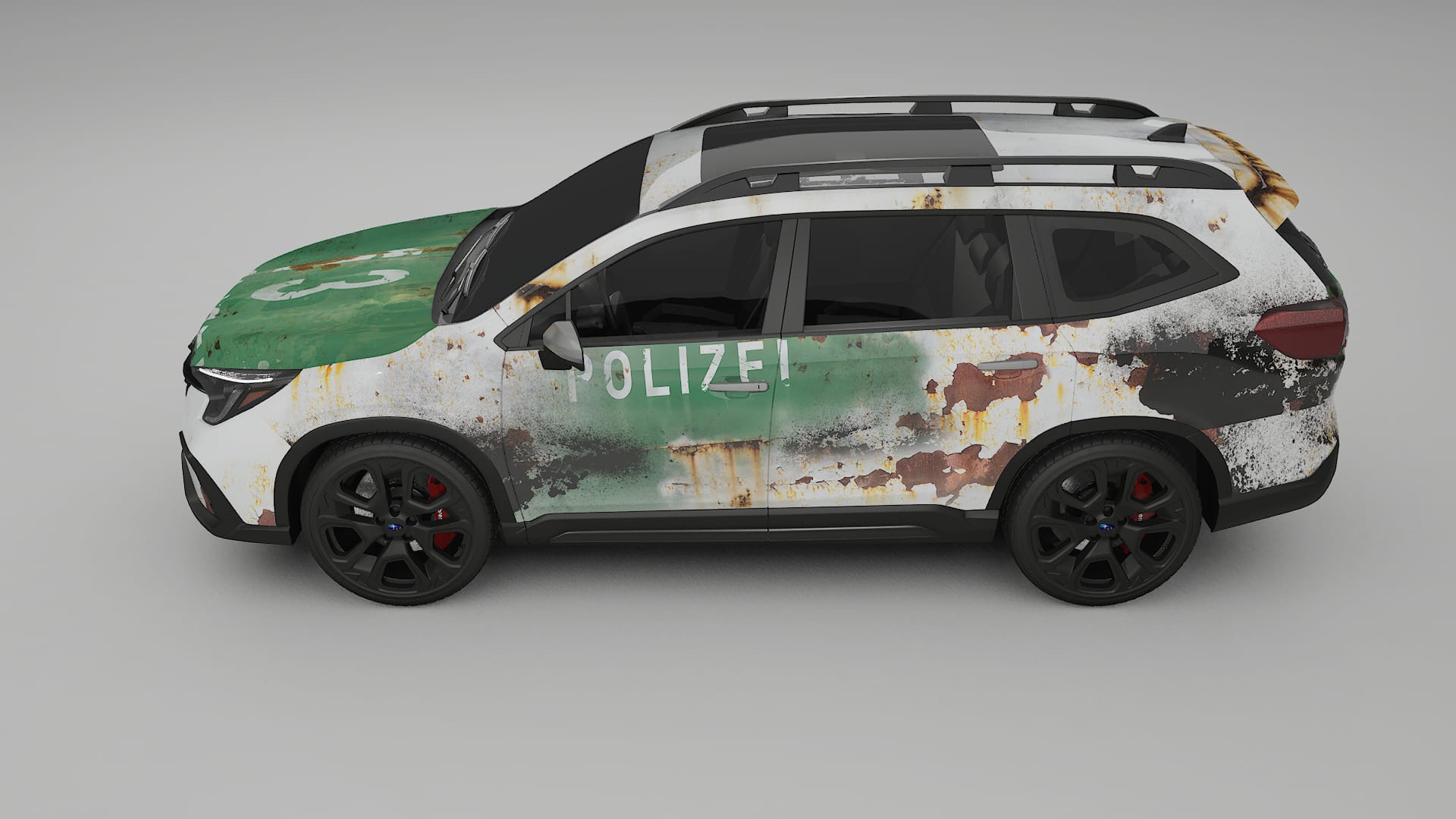 Subaru Ascent BT facelift LCI COBRA 11 – Ontworpen Wrap PPF Kit van Printbaar Polyurethaanfolie
