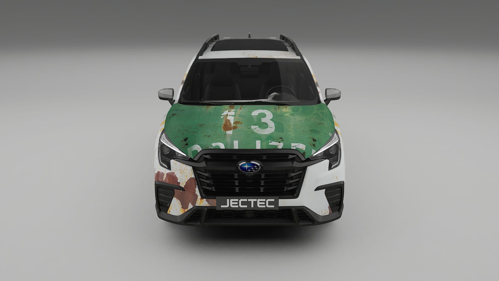 Subaru Ascent BT facelift LCI COBRA 11 – Ontworpen Wrap PPF Kit van Printbaar Polyurethaanfolie