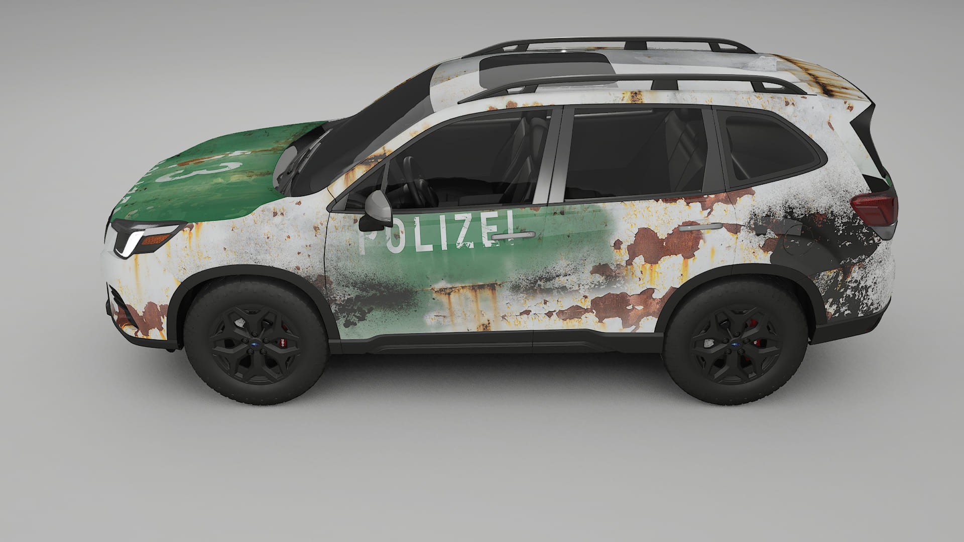 Subaru Forester V SK facelift LCI COBRA 11 – Ontworpen Wrap PPF Kit van Printbaar Polyurethaanfolie