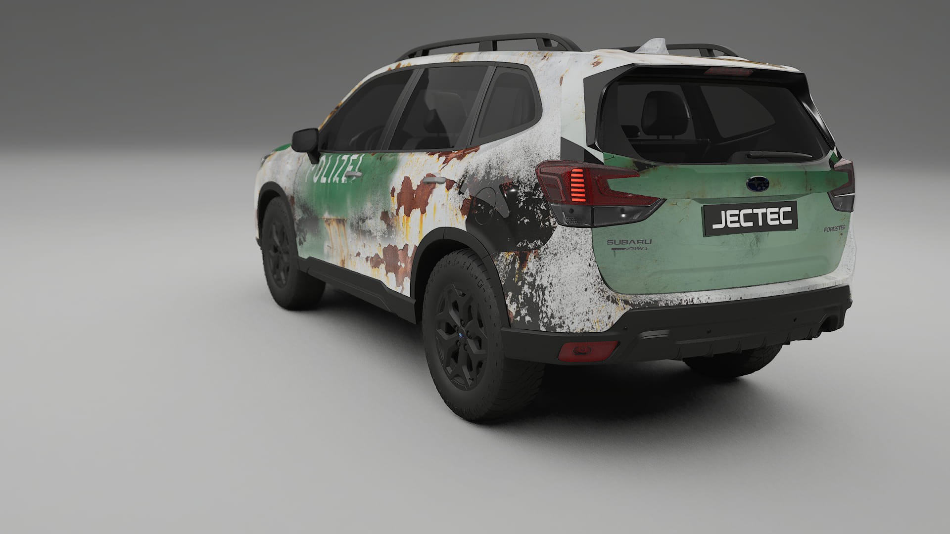 Subaru Forester V SK facelift LCI COBRA 11 – Ontworpen Wrap PPF Kit van Printbaar Polyurethaanfolie