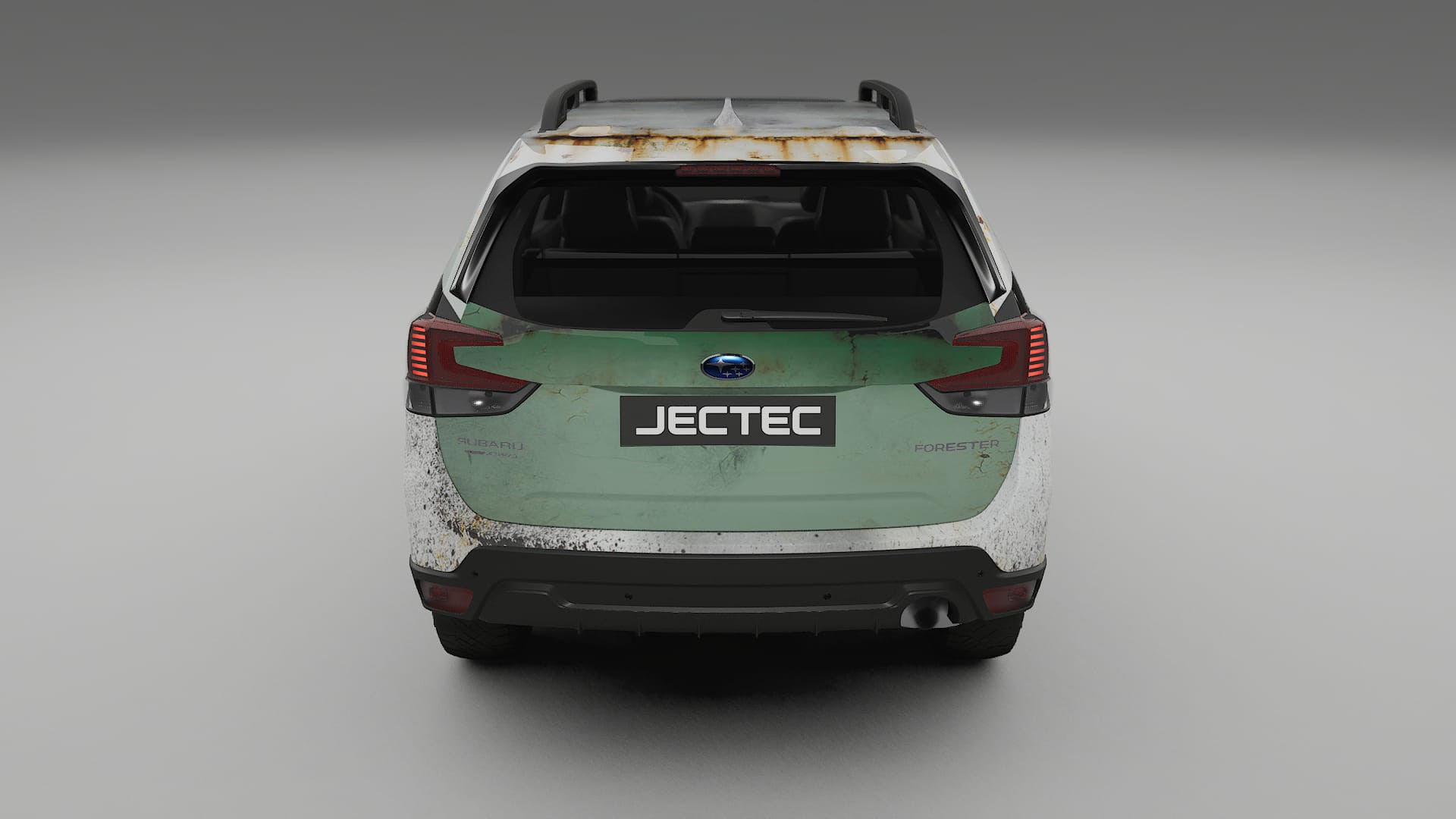 Subaru Forester V SK facelift LCI COBRA 11 – Ontworpen Wrap PPF Kit van Printbaar Polyurethaanfolie