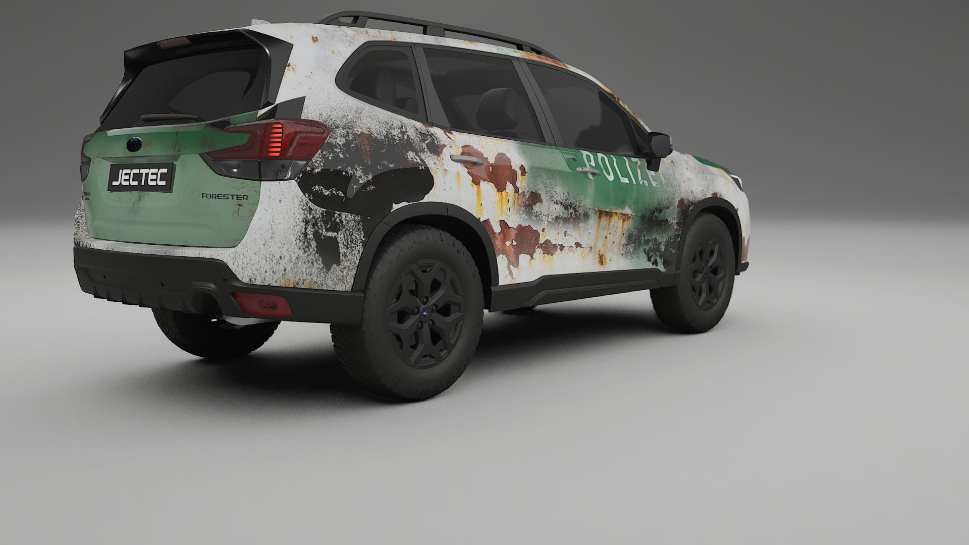 Subaru Forester V SK facelift LCI COBRA 11 – Ontworpen Wrap PPF Kit van Printbaar Polyurethaanfolie