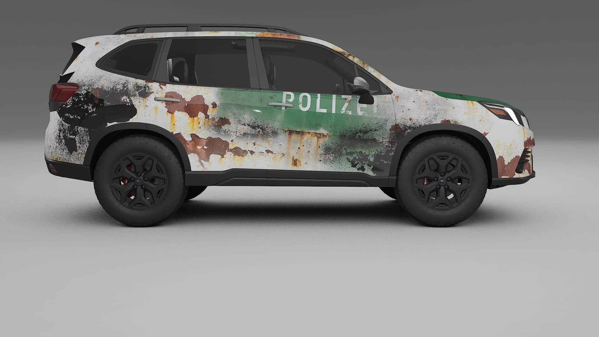 Subaru Forester V SK facelift LCI COBRA 11 – Ontworpen Wrap PPF Kit van Printbaar Polyurethaanfolie