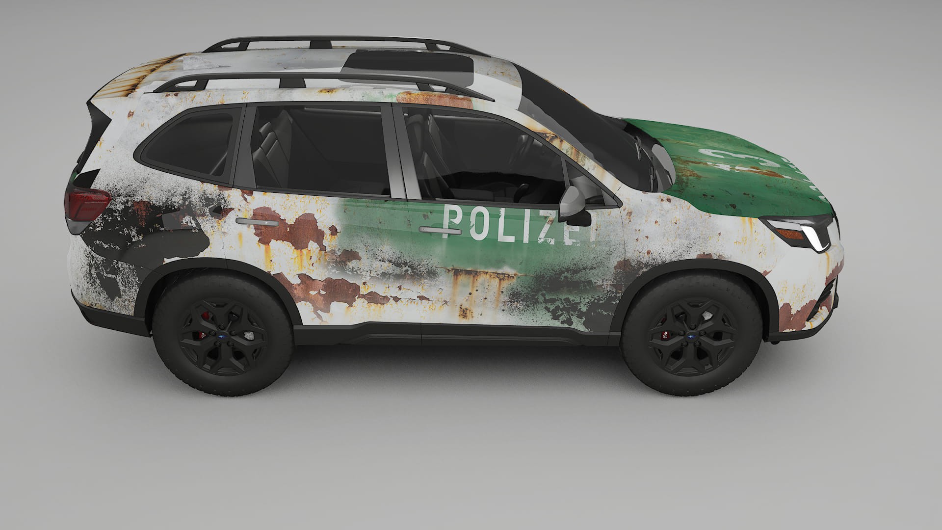 Subaru Forester V SK facelift LCI COBRA 11 – Ontworpen Wrap PPF Kit van Printbaar Polyurethaanfolie