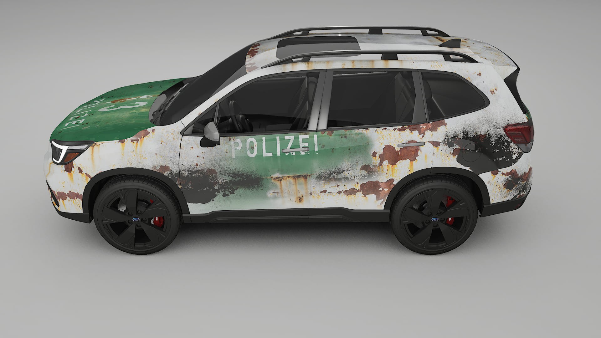 Subaru Forester V SK prefacelift pre-LCI COBRA 11 – Ontworpen Wrap PPF Kit van Printbaar Polyurethaanfolie