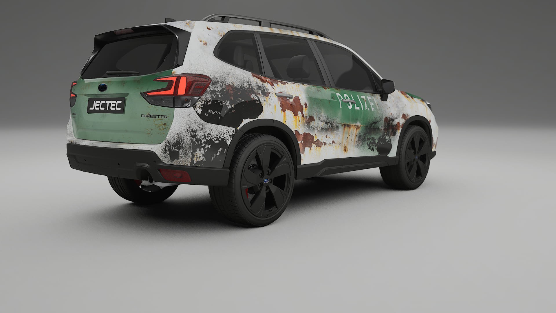 Subaru Forester V SK prefacelift pre-LCI COBRA 11 – Ontworpen Wrap PPF Kit van Printbaar Polyurethaanfolie