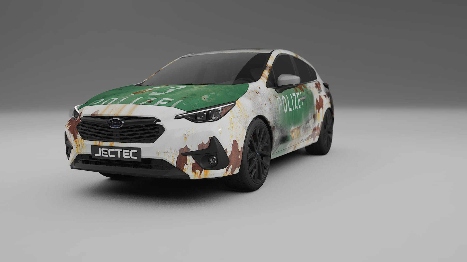 Subaru Impreza GU COBRA 11 – Ontworpen Wrap PPF Kit van Printbaar Polyurethaanfolie