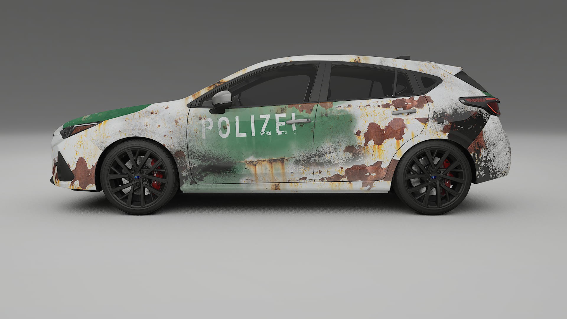 Subaru Impreza GU COBRA 11 – Ontworpen Wrap PPF Kit van Printbaar Polyurethaanfolie