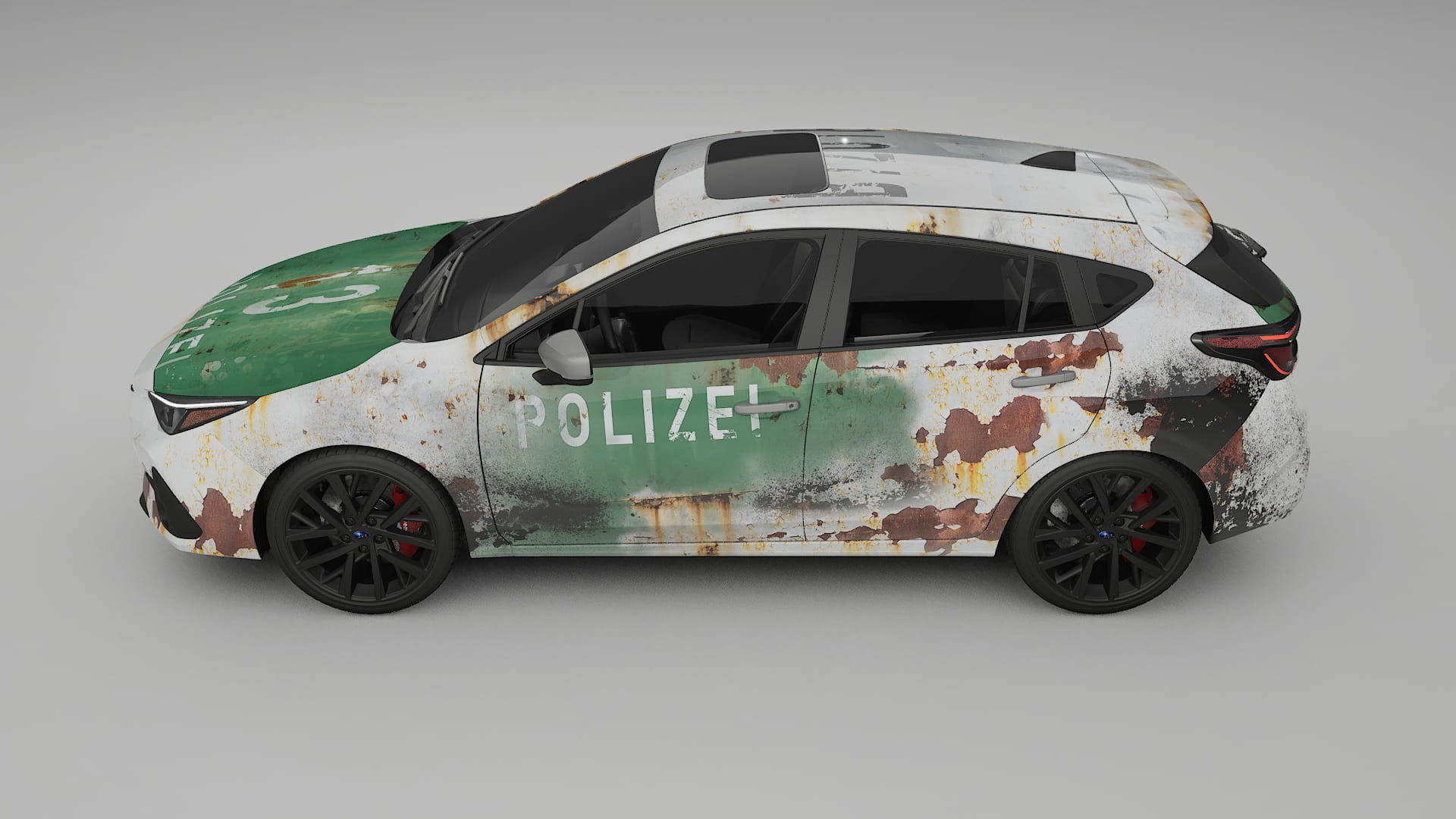 Subaru Impreza GU COBRA 11 – Ontworpen Wrap PPF Kit van Printbaar Polyurethaanfolie