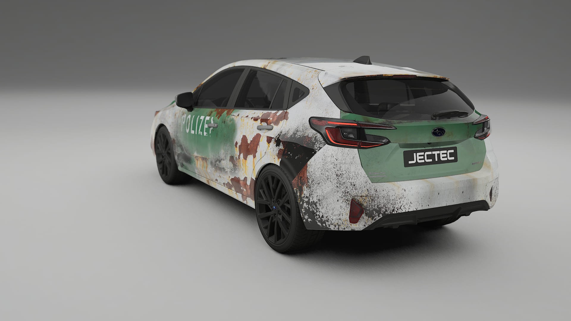 Subaru Impreza GU COBRA 11 – Ontworpen Wrap PPF Kit van Printbaar Polyurethaanfolie