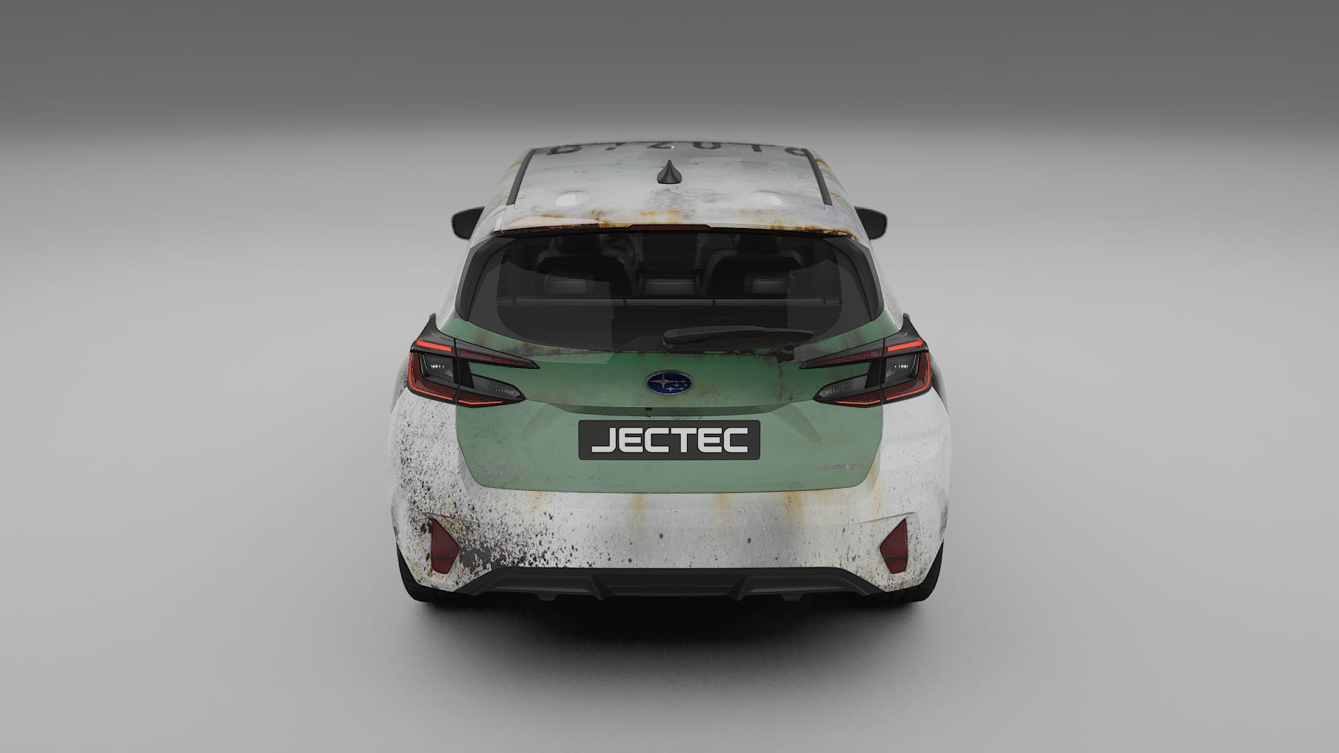 Subaru Impreza GU COBRA 11 – Ontworpen Wrap PPF Kit van Printbaar Polyurethaanfolie