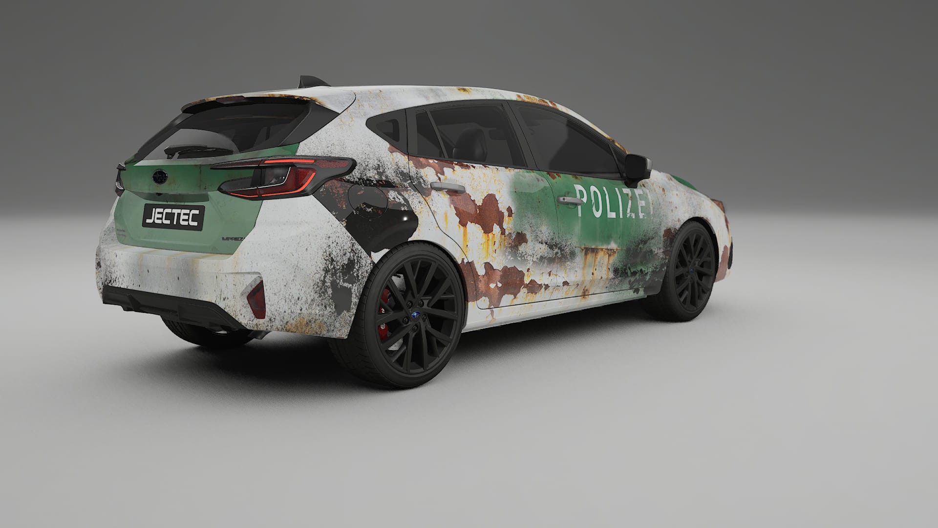 Subaru Impreza GU COBRA 11 – Ontworpen Wrap PPF Kit van Printbaar Polyurethaanfolie